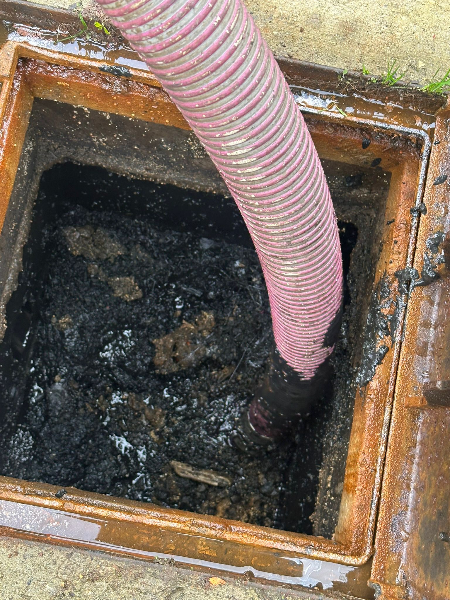 Pompage initial dans une chambre technique enterrée