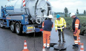 Hydrocurage agricole : services d’urgence