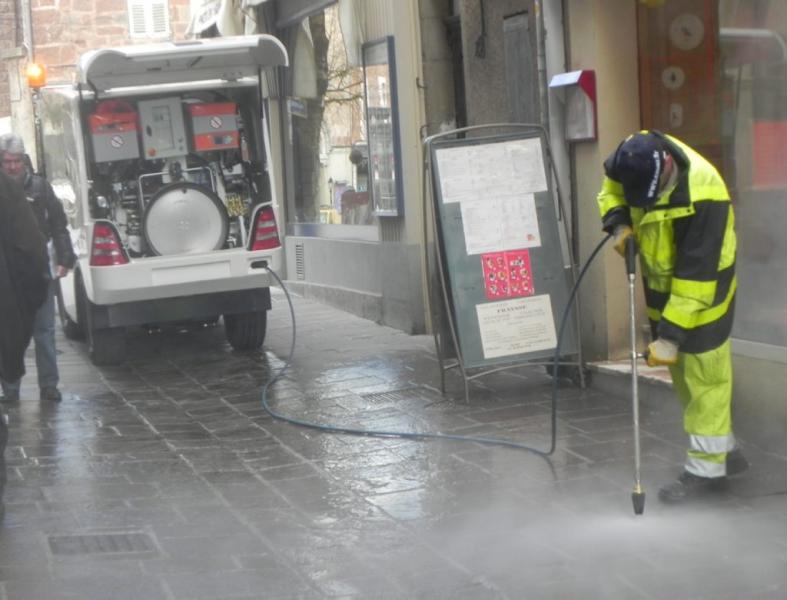 L’eau et sa propreté nettoyante