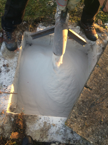 Neutralisation de cuve