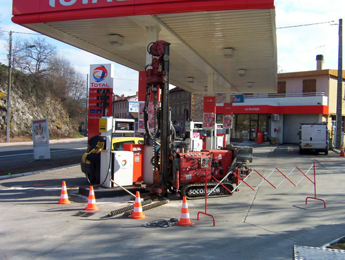 Pollution des stations-service