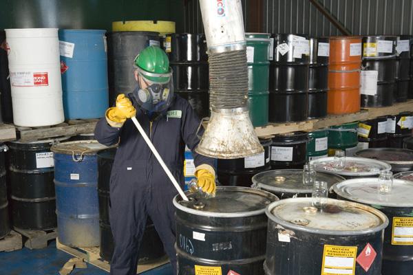 Pompage de produits inflammables