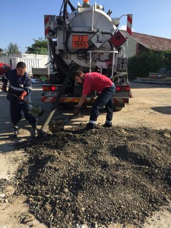 La provenance de la boue hydrocarbure